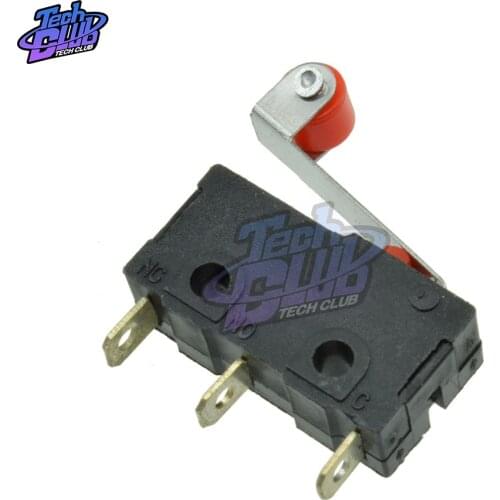 10PCs KW12-3 Micro Switch Roller Lever Arm Normally Open Close/Open Limit Switch 5A