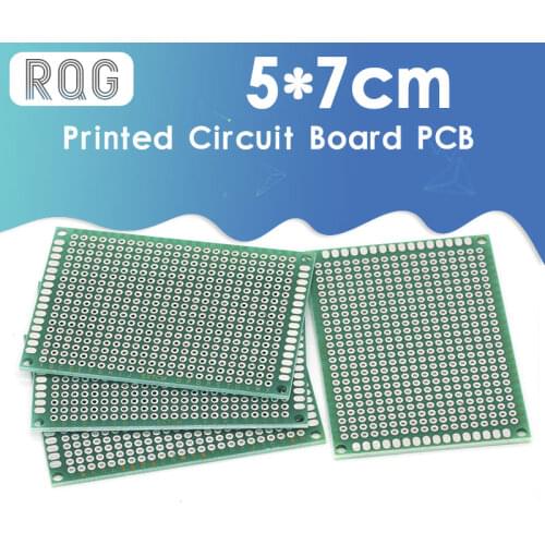 5*7 PCB 5x7 PCB 5cm 7cm Double Side Prototype PCB diy Universal Printed Circuit Board