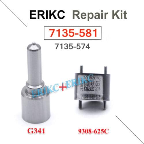 ERIKC 7135583 common rail repair kits nozzle valve G341 28392662 28277709 for Fiat KIA HYUNDAI Mercedes EMBR00101D 1100100-ED01