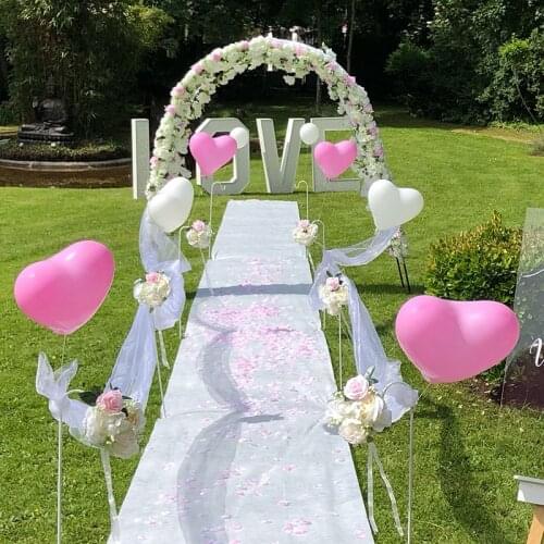 Indoor Outdoor Event Party Ceremony Wedding Carpet Wedding Aisle Runner Anti-slip Floor Decoration Wedding Carpet Aisle Runner