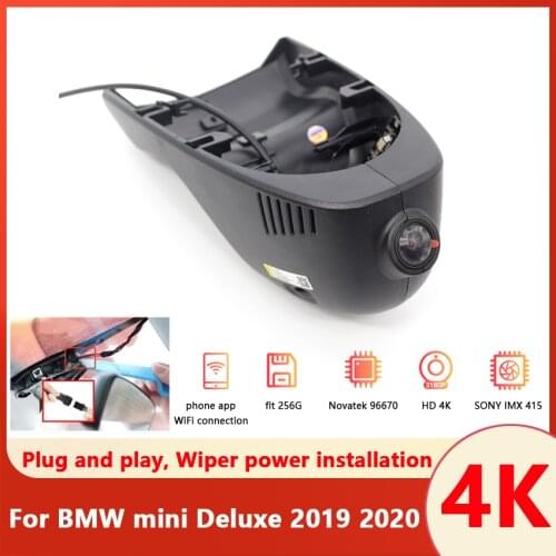 Easy install Car DVR dedicated driving recorder Video Recorder Camera For BMW mini Deluxe 2019 2020 Control by Mobile Phone App