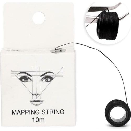 Microblading Mapping String Pre-inked Eyebrow Marker Thread Eyebrow Positioning Line Eyebrow Line Tattoo Kit
