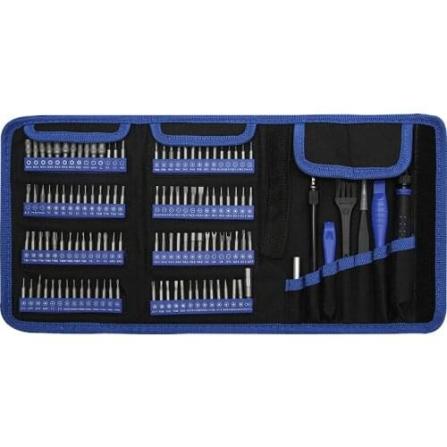 Precision Screwdriver Set 140 In 1 CR-V Screwdriver Bit Magnetic Torx Hex Screw Driver Bits Electronics Repair Tool Kit