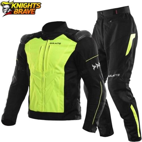 New Motorcycle Jacket Men Motorcycle Pants Summer Chaqueta Moto Breathable Chaqueta Moto Racing Riding Jacket Moto Protector