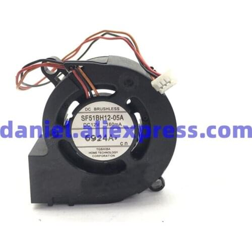 Suitable for Toshiba sf51bh12-05a 12V 160mA Toshiba projector / camera fan