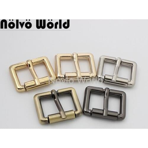 10-50 pieces 6 colors chrome durable 25mm 1'' rectangle slider buckle for chain purse belt adjust tri-glide buckle