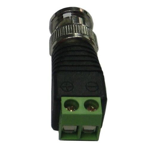 10pcs Video Converter connector BNC male for cctv camera adapter