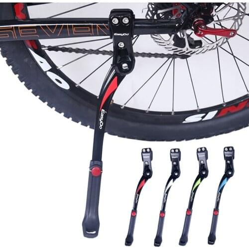 24"-29" Adjustable Bicycle Kick Stand Parking Racks MTB Bike Support Kickstand Side Stand Foot Brace 35-42cm Cycling Parts