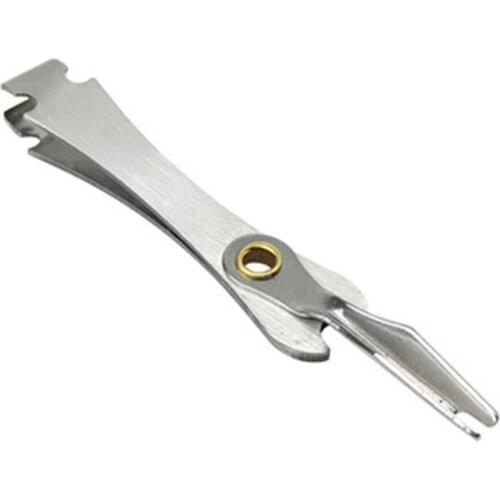 Stainless Steel Fly Fishing Line Scissors Cutter Three-in-one Fishing Quick Knot Tool Multifunctional Fast Tie Nail Knotter