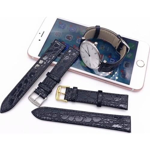 Replacement Watchbands for Longines L2 L4 Genuine Leather Strap 13mm 18mm 20mm Watch Bands for Man Women Bracelet Clasp