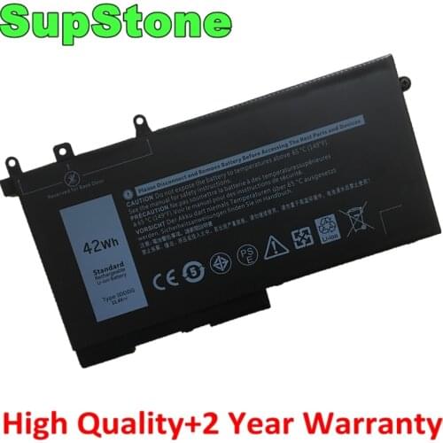 SupStone New 3DDDG GJKNX GD1JP laptop battery for Dell Latitude 5280 5288 5480 5490 5495 5580 5590 5491 5591 5488 M3520 M3530