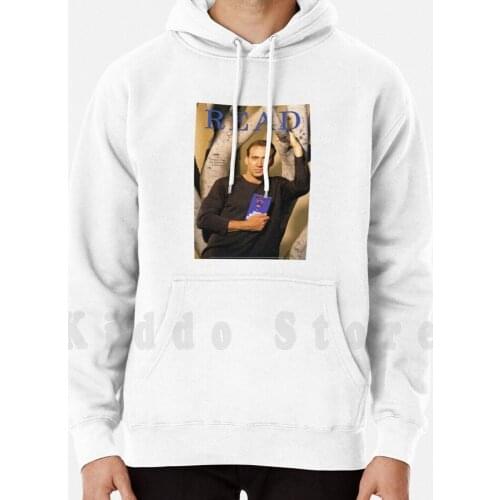 Read Redux hoodie long sleeve Nic Cage Nicolas The Bees National Treasure Read Upside Down Library
