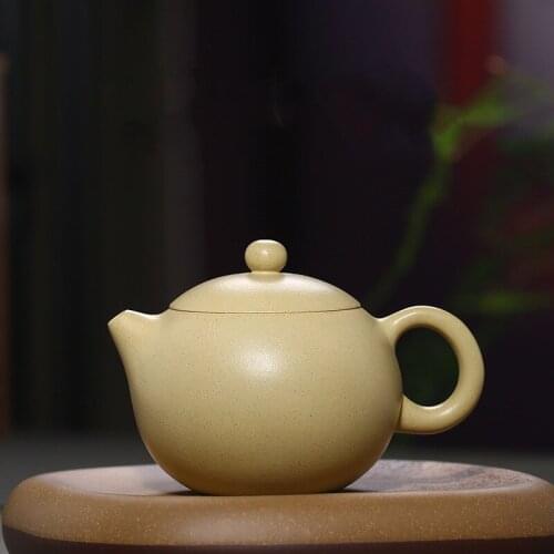 Yixing Tea Pot Purple Clay Xishi Teapots Raw ore Beauty Kettle Master Handmade Customized Teaware Gifts Tie Guanyin 220ml