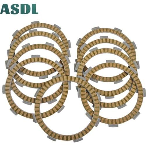 Motorcycle Engine Parts Clutch Friction Plates Kit For For honda RF400 VFR400 NC21 VFR400 NC24 VF 500 F VF 500 F2 PC12 #d