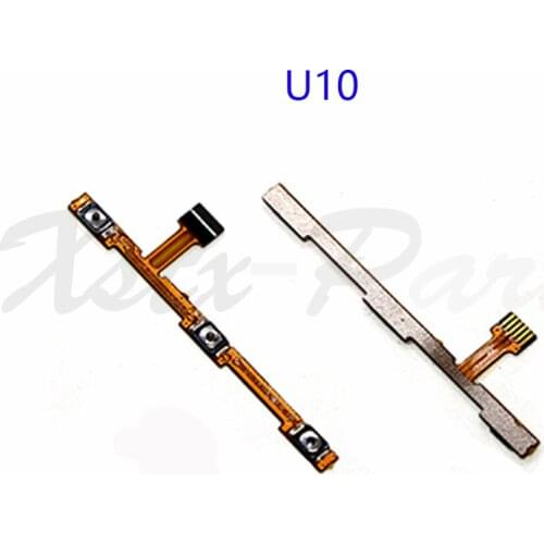 2PCS For Meizu U10 5.0" Power Switch Volume Button Keypad Flex Cable Ribbon Repair Parts