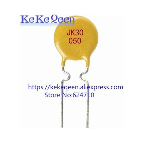 50PCS/LOT Self Recovery Fuse JK30-050 30V 050 0.5A 500MA