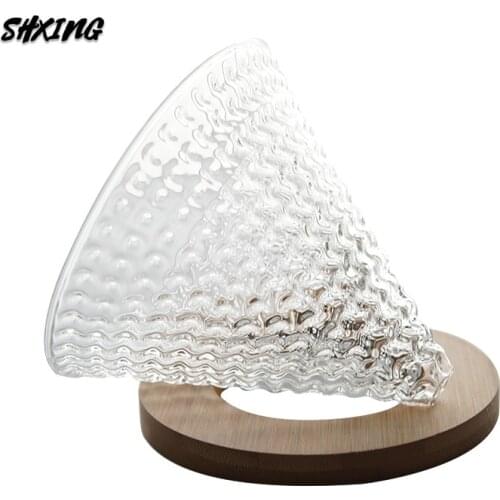 Free shipping Wood strawberry coffee filter cup heat resistant glass handmade coffee set sharing pot drip cone filter cup