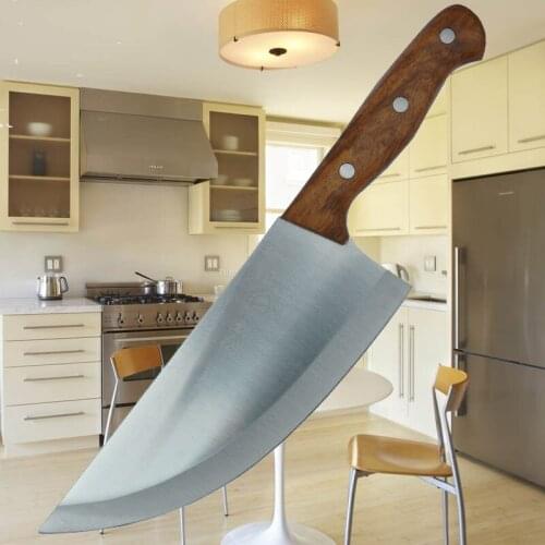 Free Shipping Liang Da Kitchen Multi-purpose Cutter Pork Knife Slaughter Butcher Cleaver Knife Chinese Style Chef Cutlass Knives