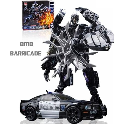 BMB Transformation LS02 LS-02 Barricade KO MPM05 MPM-05 Police Movie MP Alloy Part Action Figure Robot Toys
