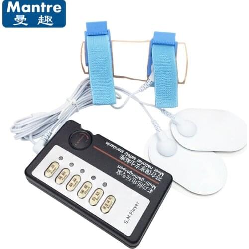 Electrostimulation Medical Themed Toys Penis Nipple Clit Stimulator Pump Massager Electrode Pads Sex Products