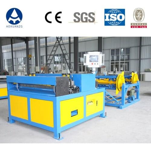 Hot Sale Square Air Duct Auto Production Line 2, Rectangular Ventilation Tube Forming Machine, Galvanized Vent Pipe Making Line