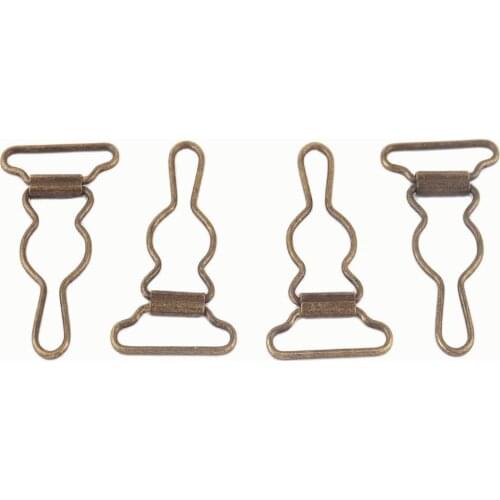 Metal Dungaree Buckle Fasteners Clip and Adjustment of Braces,Bag,Jackets,Overalls,Clothing,Jumpsuits Sewing Craft for Suspender