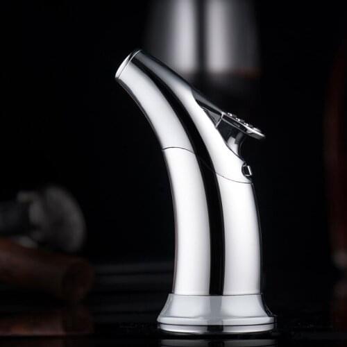 Jobon Fashionable Desgin Metal Gas Butane Inflatable Cigarette Lighter Smoking Accessories