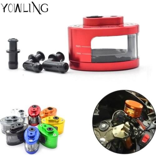Motorcycle Motorbike Brake Fluid Reservoir Clutch Tank Oil Fluid Cup For KAWASAKI ZRX400 ZZR400 Z1000 Z800 Z250 Z300 NINJA Z250