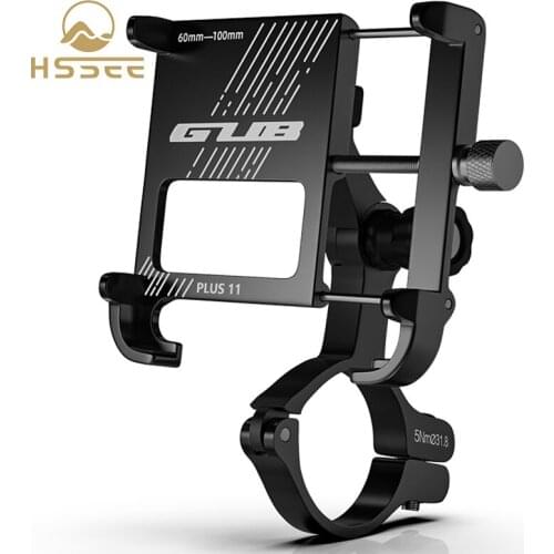 Official Genuine Bicycle Phone Holder Aluminum Alloy 360° Rotating Bike Phone Holder Cycling MTB Motorcycle Bike Accessories