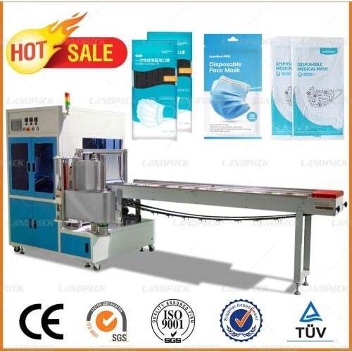 Fully Automatic Disposable Mask Face Mask Four Side Sealing Packing Machine