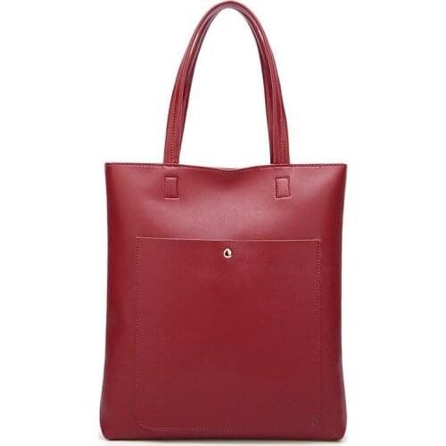 Simple Women Shoulder Bag Large Capacity Female Casual High Quality Shoulder Bag Ladies Daily Hand Bags