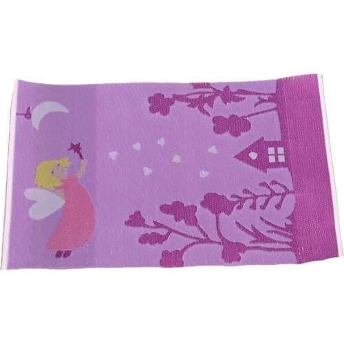 Handmade 1/12 Dollhouse Miniature Rug Cartoon Elf Woven Carpet Floor Covering Area Rug Children Room