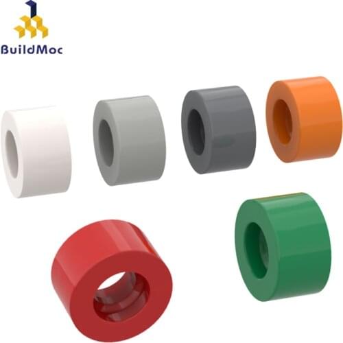 BuildMOC Compatible Assembles Particles 30028 14.6x9mm small tire smooth For Building Blocks Parts DIY Educational gift Toys