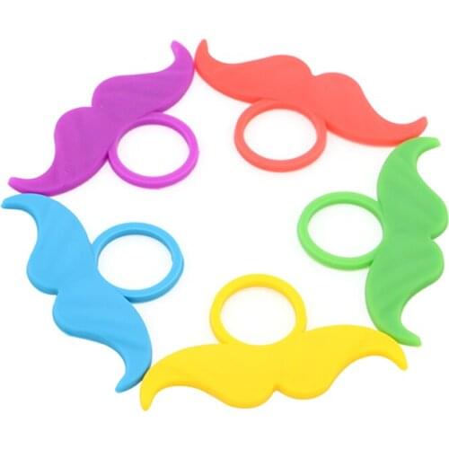 Silicone Bottle Beard Fashion DIY New Bizarre Interesting Twist Birthday Festival Parties Bottle Beard Barware Bar Tools