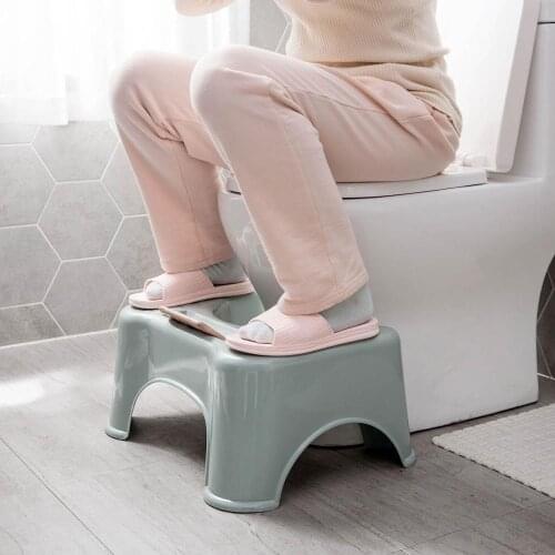 Plastic Thicken Step Stool Children Bathroom Stool Toilet Footstool Kids Toilet Stool With Phone Holder