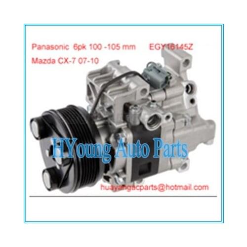 High quality AC compressor for Mazda CX-7 CX7 PV6 Pulley / clutch 2007-2010 EG2161K00 EGY16145Z