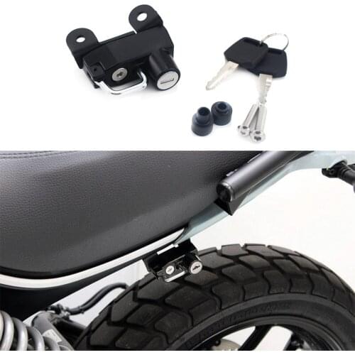 Motorcycle Helmet Lock For Ducati Scrambler Sixty/Icon/Urban Enduro 2015-2019
