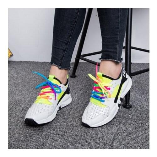 New 2020 Spring Women Sneakers Fashion Women Height Increasing Breathable Lace-Up Wedges Platform Shoes Woman Casual Shoes