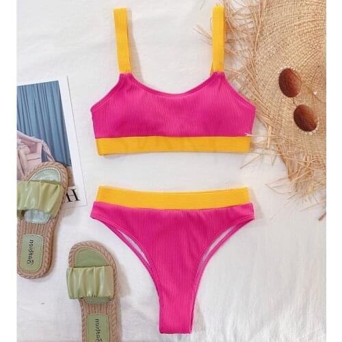 Bandeau Bikini Swimwear Women Swimsuit Push Up Sexy Bathing Suit Biquinis Swimming Suit for Women Maillot De Bain Femme Monokini