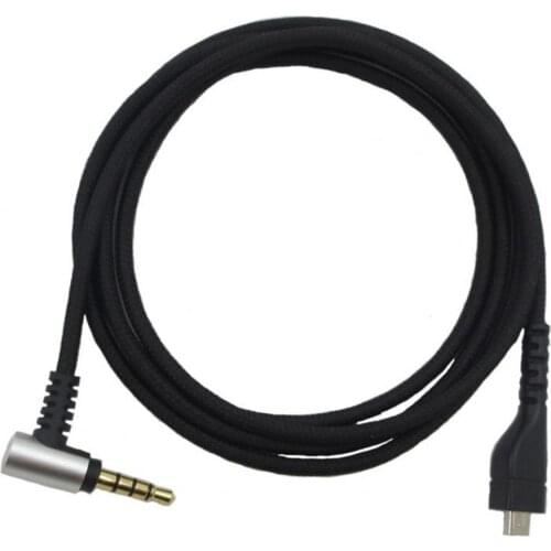 1.2m long Replacement Stereo Audio- Cable Extension Cord for SteelSeries- Arctis 3 5 7 Pro Wireless Gaming Headphone Headset