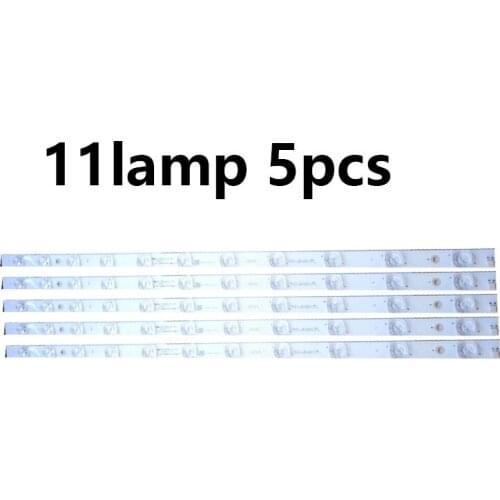 1set=5pcs 11lamps led backlight strip for CRH-ZG65F8A3030110388BREV1.5 94V-0FZD-03E348124HN