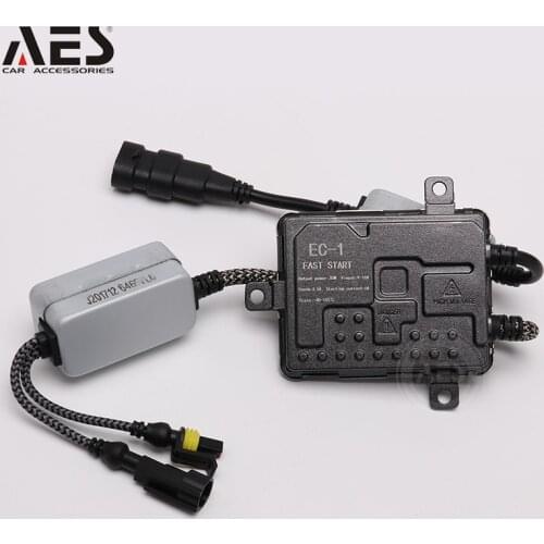 AES 2PCS EC-1 35W Xeon Canbus Ballast 12V Black Canbus Decoder Top Quality Canbus Ballast for Car Headlight Car Accessories