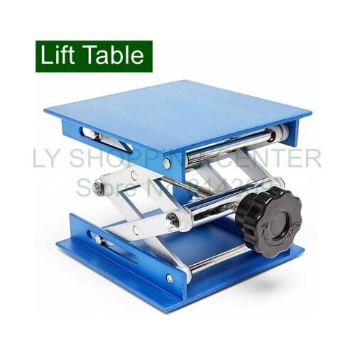 4X4'' Lab-Lift Lifting Plafform 10 x 10 CM Small blue manual lifting table,lab lift table,laboratory instrument
