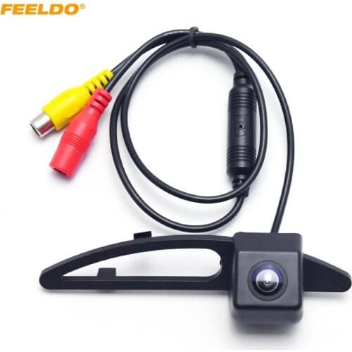 FEELDO Car Rearview Reverse Camera for Hyundai Sonata NFC in License Plate Lamp Parking Camera#5075