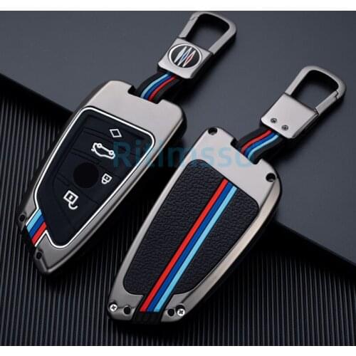 Zinc Alloy Car Key Case Cover Shell Protector for BMW X1 X3 X4 X5 F15 X6 F16 G30 7 Series G11 F48 F39 520 525 f30 118i 218i 320i