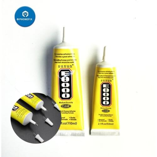 PHONEFIX Super Strong Multipurpose Adhesive Clear Liquid Glue B7000 B8000 T7000 for Phone Screen Bonding Glass Frame Repair