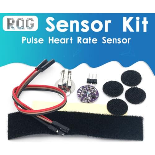 Pulse Sensor Kit for arduino Pulsesensor Heart Rate Module with Fitting