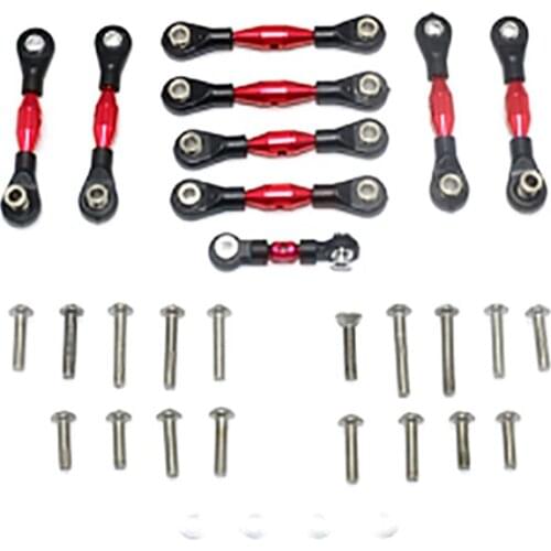 Aluminum Alloy Tie Rod Kit for TRAXXAS GT4-TEC 2.0 83056-4 Car