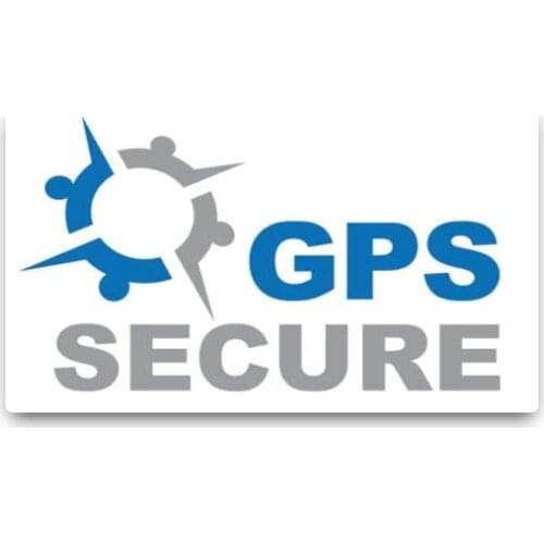 Hot Sell Personality GPS Secure Car Sticker Accessories Vinyl PVC 11cm*6cm Motorcycle Waterproof Reflective Car Window Decal