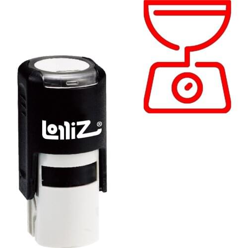 LolliZ Weight Self-Inking Rubber Stamp - Modern Symbol Series